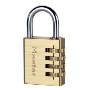 Brass Padlock – Combination – 40mm – MA300060
