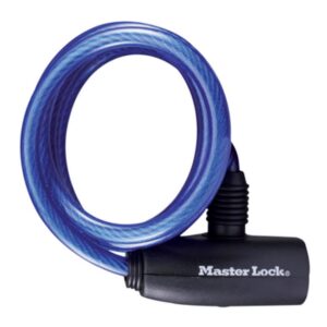 Cable Lock – Bicycle – Keyed – 1800mm – MA300019-blue