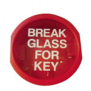Break Glass Key Box – Plastic – Round
