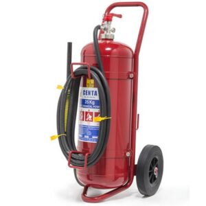 Fire Extinguisher Trolley – Full – Powder – MAP – A, B and C Class Fires – 25kg