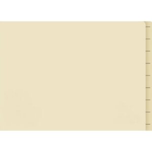 Lateral Document Files – Foolscap – Medium Weight – 190gsm – Pack of 200 – FILLMW200