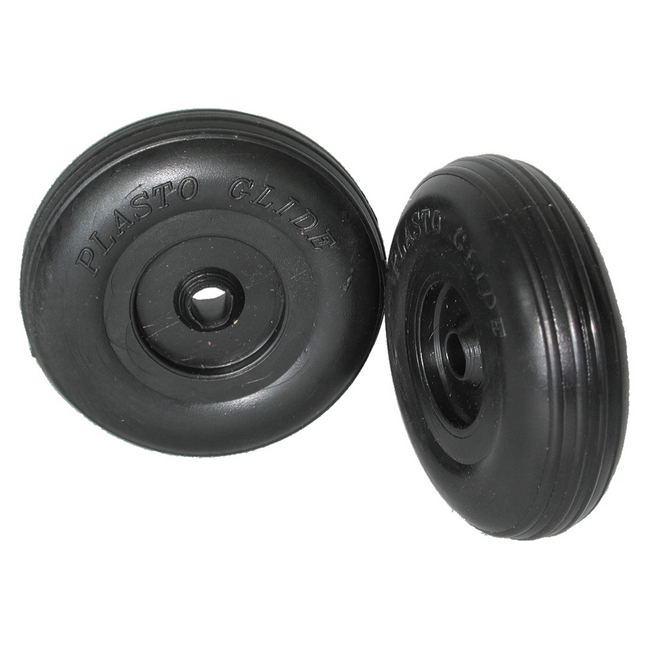 Plastic Wheels - Polypropylene - 50mm ? - Pack of 2 - TJ50