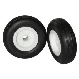 Plastic Wheels – Polypropylene – 50mm ? – Pack of 2 – RJTJ50