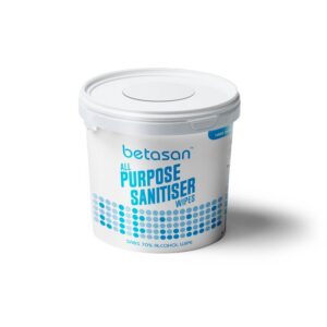 Wet Wipes – Betasan – 70% Alcohol – 1 x Bucket – 1000 Sheets – WR_30