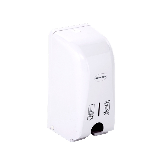 Toilet Roll Dispenser - Dual - SFX - Manual - White - TR_13