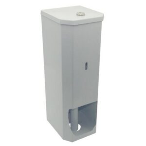 Toilet Paper Dispenser – 3 Roll – Powder Coated Steel – White – TR_03