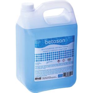 Hand and Surface Sanitiser – 75% Alcohol – Betasan – 5L – SR_50-2