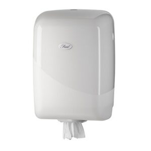Paper Towel Dispenser – Centrepull – Manual – Pearl – White – HD_64