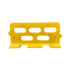 Road Barrier – Traffic – Plastic – Big Foot – Yellow – 2M – SXS101BFBYW