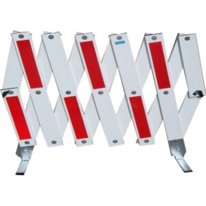 Crowd Safety Barrier – Futura Expanding – 3M – Red and White – SXS010