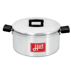 Pot with Lid – Hart – J7 BAK S.H – Aluminium – 6L – Pack of 8 – 770504
