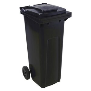 Wheelie Bin – SABS Approved – 140L – Black – Pack of 12 – Wheelie Bin 140L-black