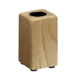 Gem Clip Holder – Executive Wooden Range – 4.5 x 8 x 4.5 cm – Oak – 954OA