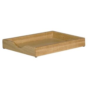Letter Tray – Single – Executive Wooden Range – 34.5 x 26.8 x 4.5 cm – Oak – 920OA