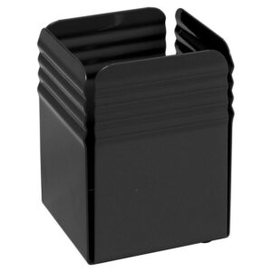 Pencil Holder – Fluted Steel Range – Metal – 7.5 x 7.5 x 10 cm – Colour Options – 535BL