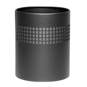 Waste Paper Bin – Square Punch Steel Range – Metal – 24 x 30 cm – Colour Options – 420BL