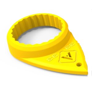 33mm Wheel Nut Indicator – Polypropylene – Pack of 100 – SL.FG.WNI.33.YL