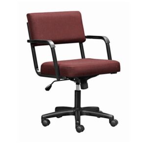 Office Chair – Economy – Half Mid Back – Swivel – 92 x 56 x 65 cm – SE014-burgundy