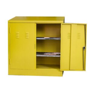 Steel Hazardous Material Cabinet – 90 x 90 x 45 cm – HAZCAB2-yellow
