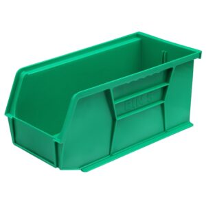 Stack & Hang Parts Storage Bin – Small Plastic Container – Size 5 – 28 x 14 x 13 cm – Green – BIN-5-GREEN