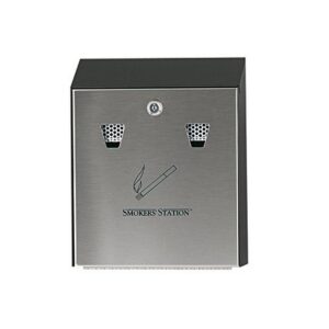 Rubbermaid Smokers Station – Stainless Steel – 31 x 25 x 7.6cm – Black – FGR1012EBK
