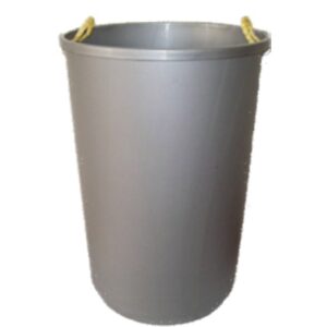 Bin Plastic Liner – Handles – For Wide Litter Bin – 400  x 580 (H) mm – Granite – 027SD