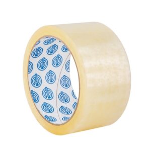 Packaging Tape – Acrylic – ACR 43 – Transparent – 18mm x 50m – Box of 96 – Pack of 96 – 1000006178