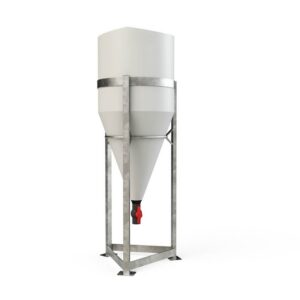 Conical Fermentation Tank – Lid and Tap – 135L – ColT135