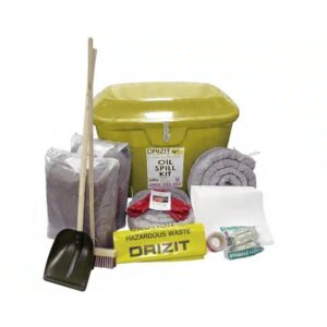 Spill Kit – Includes GRP Container – Chemical – Yellow – Absorbs 350L – SK41075