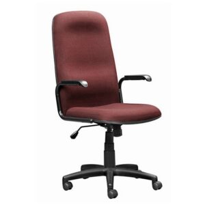 Office Chair – Economy High Back – Swivel and Tilt – 108 x 57 x 68 cm – SE012-burgundy