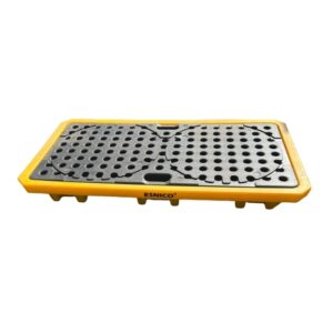Drum Spill Deck – 2 Drum Capacity – Polyethylene – 135 x 735 x 15 cm – SPP101