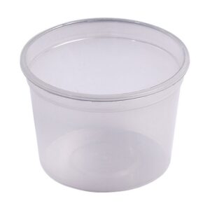 90ml Take Away Containers – Tub Only – Clear – Pack of 1000