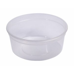 500ml Take Away Containers – Tub Only – Clear – Pack of 200