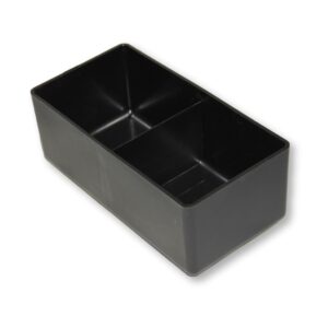 Drawer Organiser – Insert Bin with Divider – Black