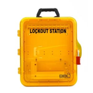 Lockout Station – Portable – Holds 10 Locks – 33.8 x 9.8 x 40.8 cm