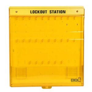 Lockout Station – Holds 60 Locks – 63 x 8.5 x 58 cm