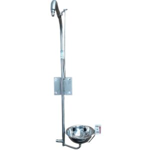 Eyewash Safety Station Bowl – Single – Wall Mounted – 40 x 40 x 150 cm