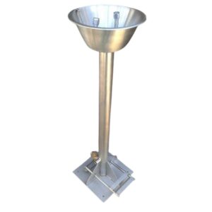 Eyewash Safety Station – Stand Alone – Foot Operated – 30 x 30 x 110 cm