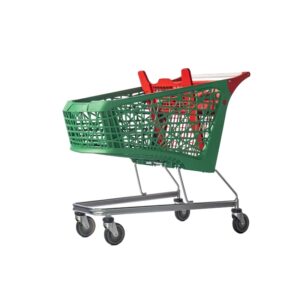 Plastic Shopping Trolley – 150L – Colour Options