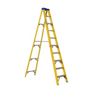 Partial Fibreglass Step Ladder – Single Sided – Industrial – 16 Steps – 4.8m