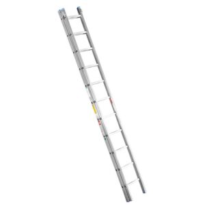Aluminium Extension Ladder – Medium Duty – 22 Rungs – 3.40 to 6.0m