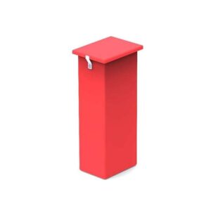 Hazardous Medical Waste Bin – Plastic – 60L – 38 x 29 x 82 cm – Colour Options