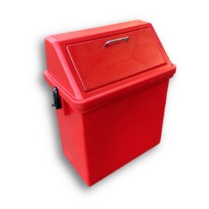 Litter Bin – Monkey Proof – Plastic – 45L – 43 x 24 x 59 cm