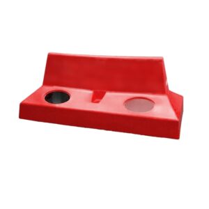 Wheelie Bin Hood – Plastic – Double – Suitable for 130L Bin – 118 x 53 x 44 cm