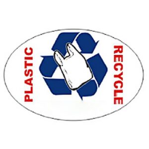 Sticker for Recycle Bin – 26 x 16 cm