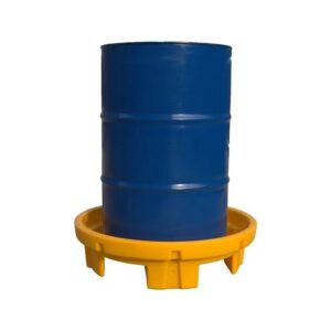 Plastic Spill Pallet – Single Drum – 826? x 220mm