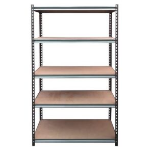 Mammoth Shelving Standard Duty Shelving – Steel – 5 Shelves – Grey – 265kg Capacity – 60 x 100 x 180 cm