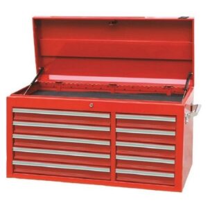 KennedyPro Steel Tool Chest – 10 Drawers – 225kg Capacity – 55.2 x 105 x 44.5 cm