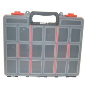 Kennedy Service Small Parts Case – Plastic – 16 Compartments – 33 x 38 x 6 cm