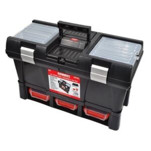 Kennedy Plastic Tool Box – 9 Compartments – 52.5 x 25.6 x 32.5 cm